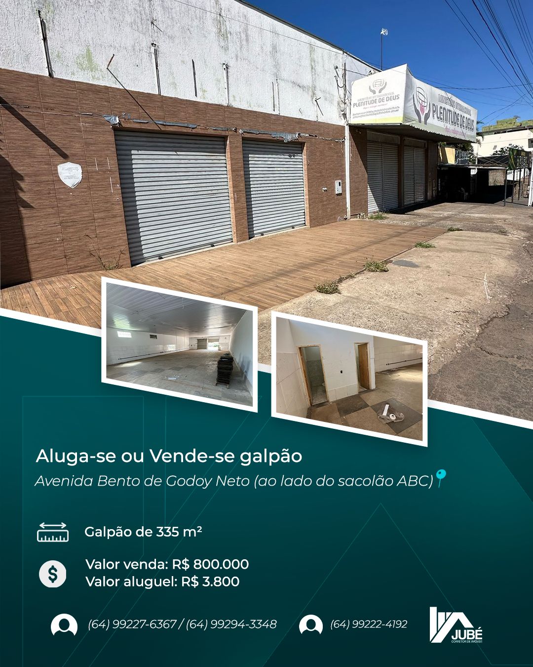 Galpão à venda/alugar, Parque Real, 