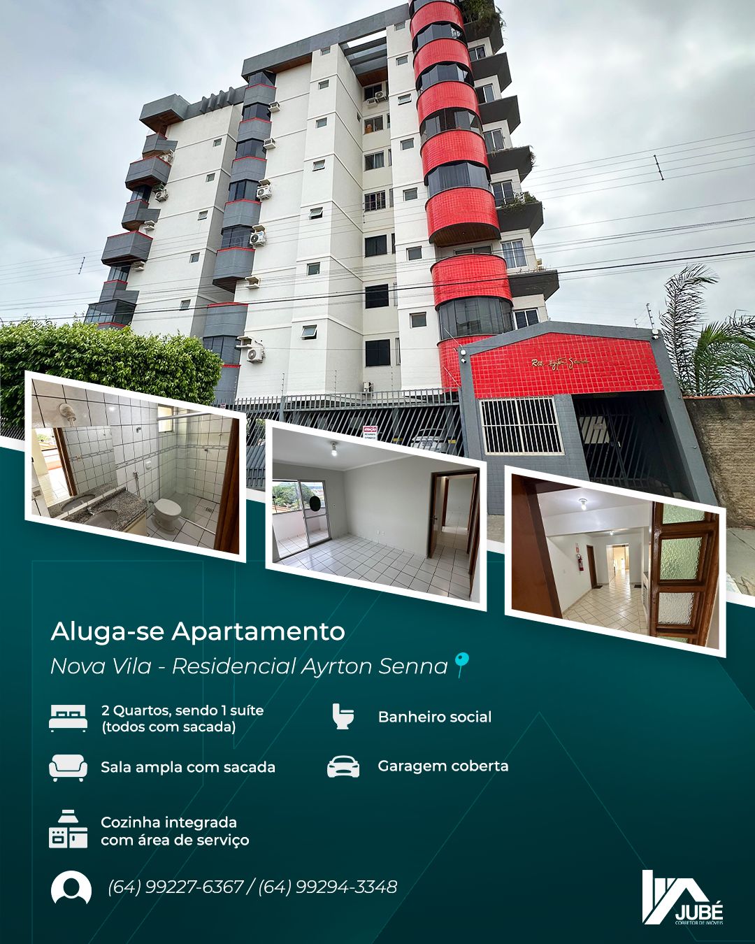 Apartamento para alugar, Nova Vila, 