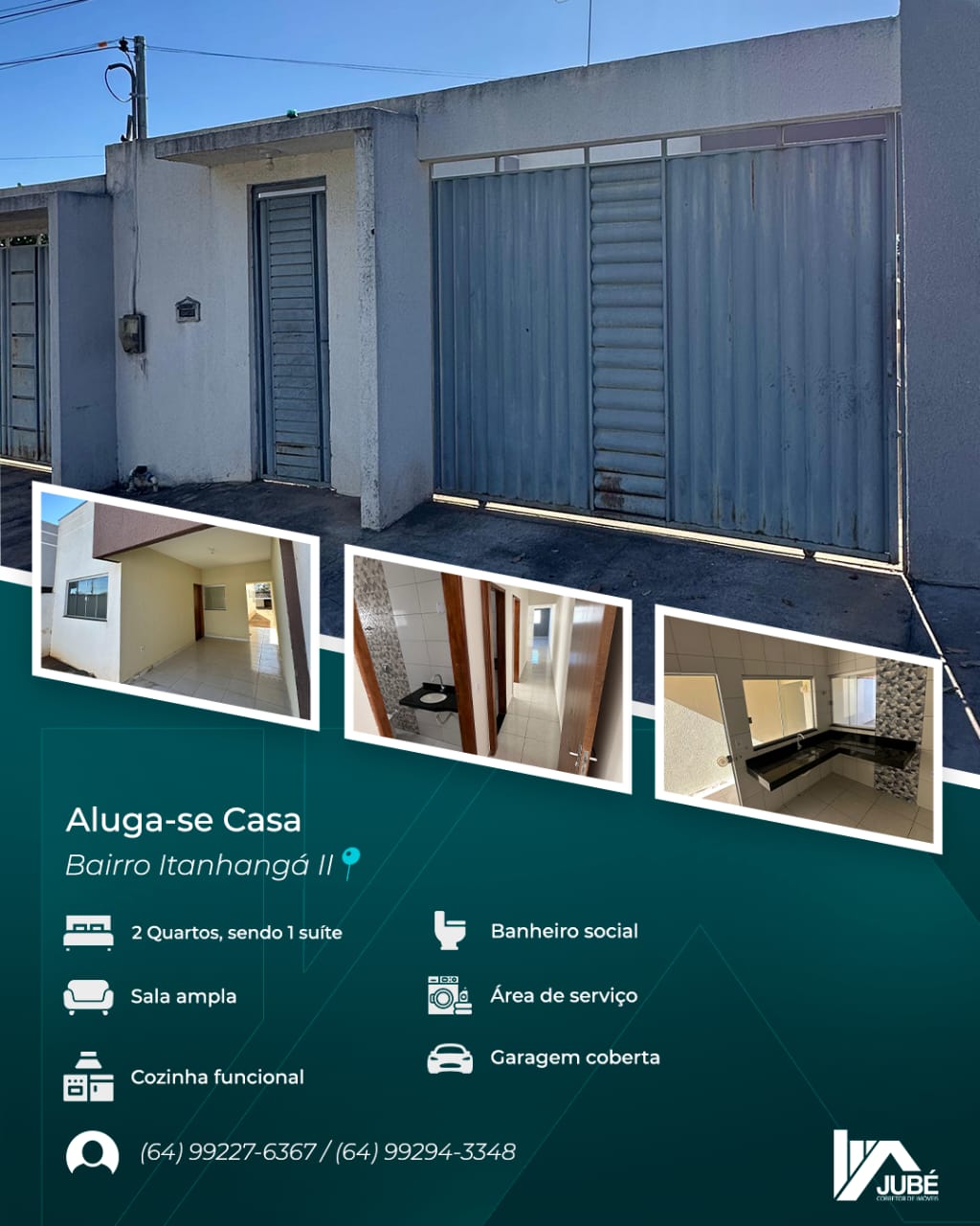 Casa para alugar, Itanhangá II, 